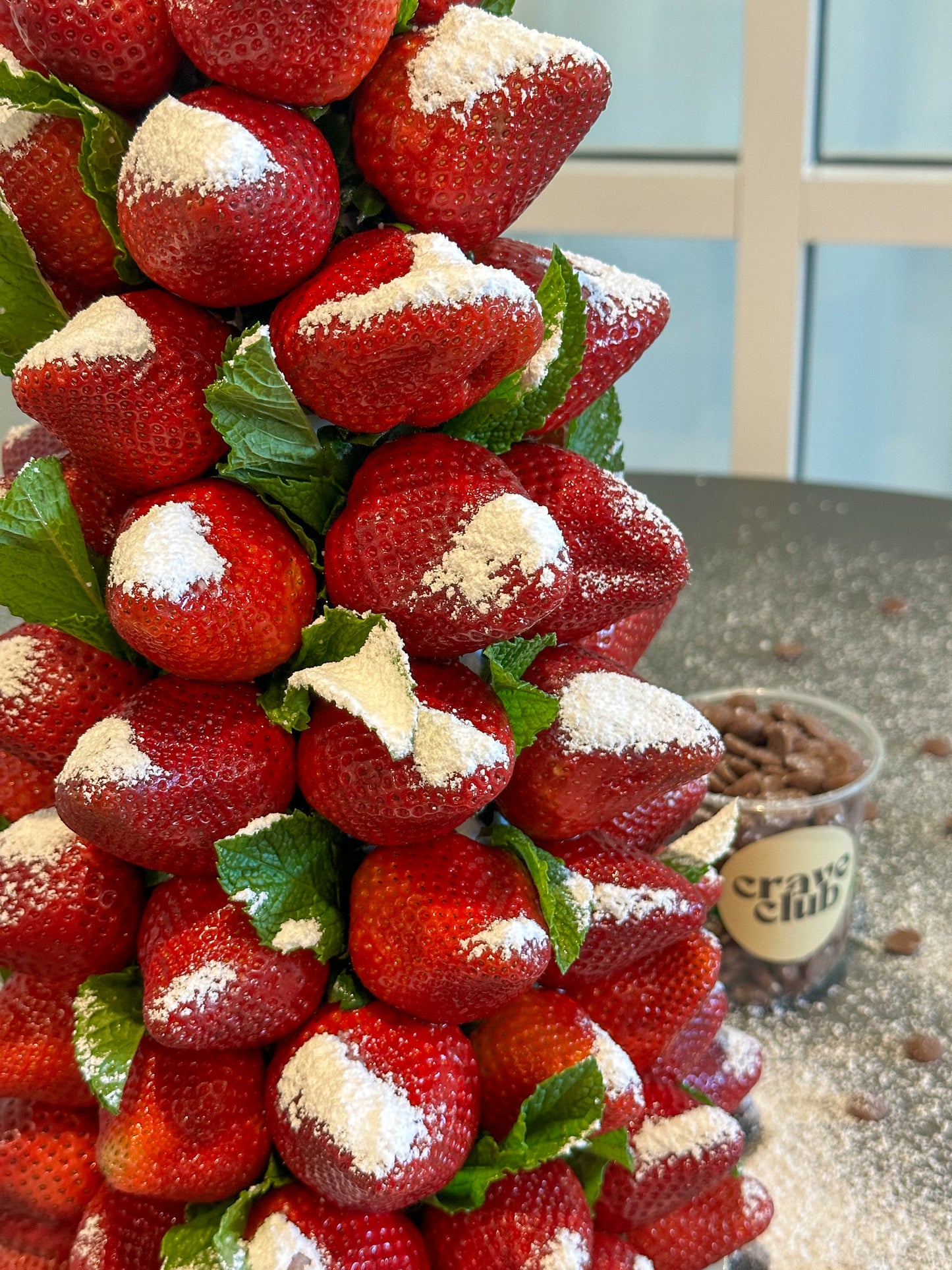 'FROSTY STRAWBERRY' Christmas Tree