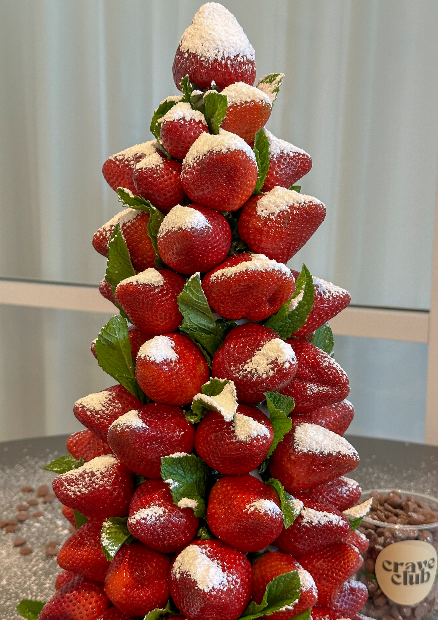 'FROSTY STRAWBERRY' Christmas Tree